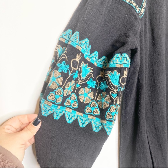 Anthropologie Antik Batik Koti Embroidered Dress - Picture 3 of 10